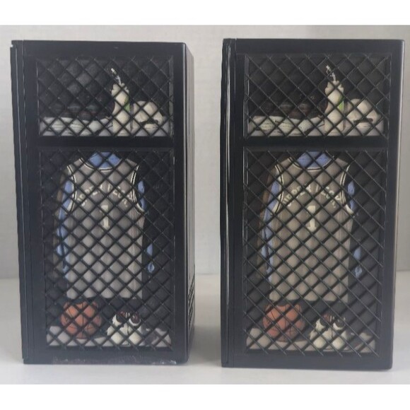 1992 Upper Deck Basketball Locker Trading Card Storage Box Only Set of 2 - Picture 4 of 6